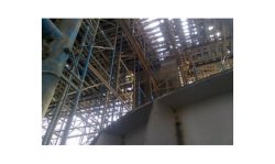 L&T was able to save time on the project by performing civil and mechanical work on the preheater in parallel.