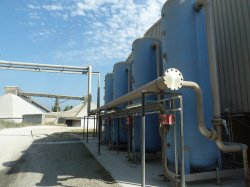 Several separate compressed air stations were centralised into a single facility as part of the renovation work.