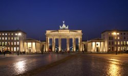 Now a major Berlin tourist attraction, the Brandenburg Gate once formed part of the Berlin Wall that separated East Berlin from West Berlin from 1961 until the fall of communism in 1989.
