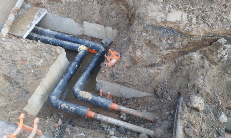 Underground municipal heating system in Europe. Image source: Shutterstock.