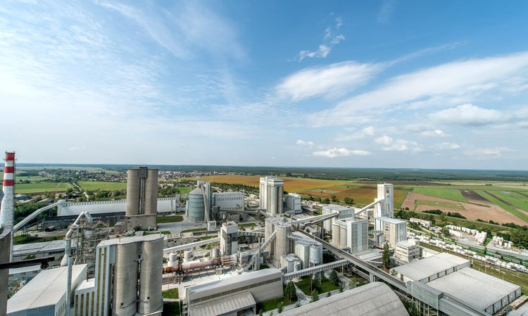 Overview of the CRH Rohoznik plant in Slovakia. The plant uses waste heat recovery equipment from Turboden, another way for the cement sector to reduce its CO2 emissions. Source: Ottavio Tomasini, entrant to the Global Cement Photography Competition.