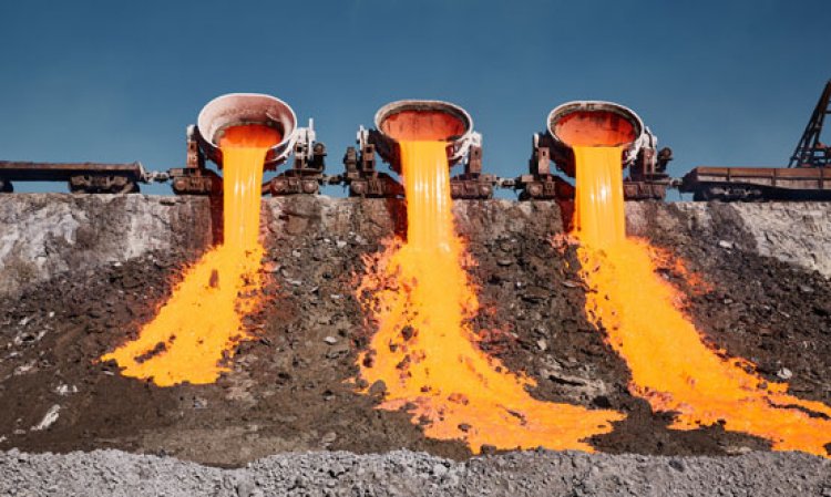 Air-cooled slag is a lower value product than granulated blast-furnace slag.