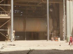 All of the plant's raw meal and cement mills are ball mills.