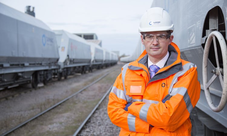 Chris Swan, Tarmac’s Head of Rail.