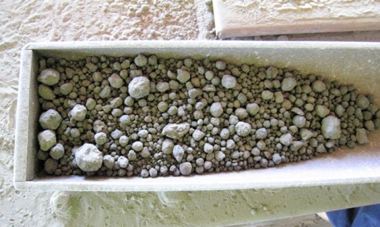 Figure 2: Optimised clinker with a narrow PSD and low dust content.