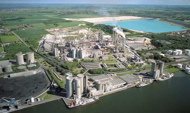 The Aalborg Portland Cement plant in Denmark, part of Cementir since 2003.