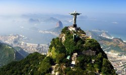Figure 1: The statue of Christ the Redeemer is one of Brazil's most famous landmarks.