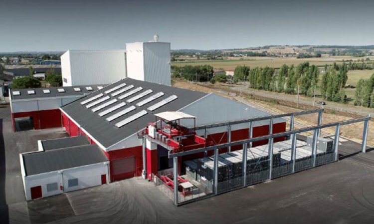 Overview of the Aliénor Ciments plant in Tonneins.