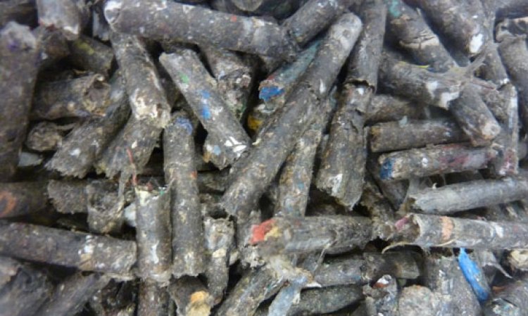 A sample of 6mm diameter Subcoal (R) pellets.