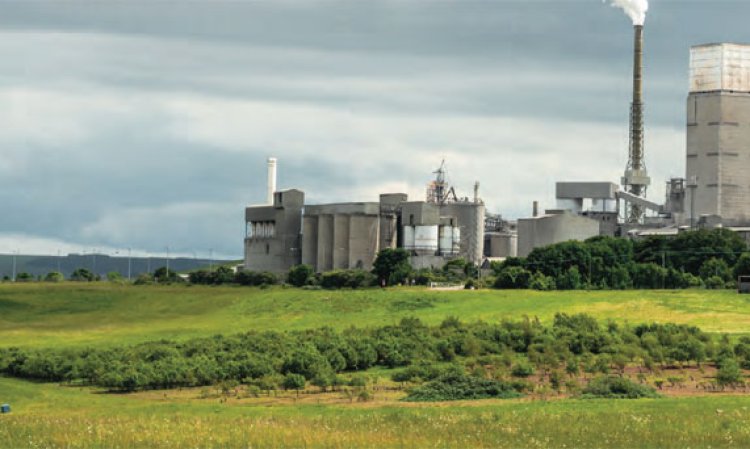 The Lehigh Hanson Redding plant in northern California.