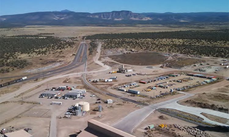 All of the plant’s cement is dispatched in bulk.