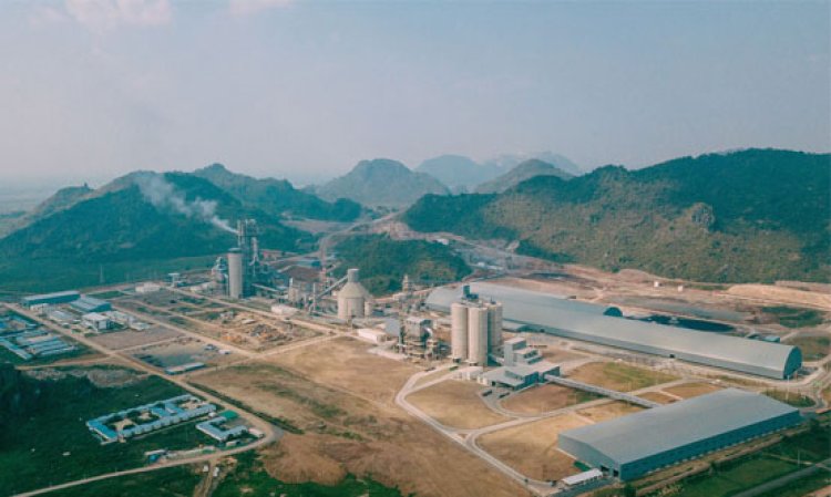 Chip Mong Insee Cement plant at Touk Meas, Kampot Province. Source: Chip Mong Insee Cement website.