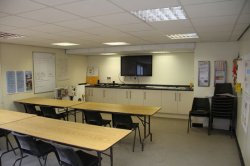 Health and safety initiatives often originate from individual members of staff. The safety centre is located in the middle of the site and has a mixture of hands-on and classroom based learning.