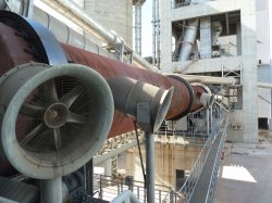 Figure 2: A new KHD kiln at Akmenes Cementas, Lithuania. Though ordered and delivered in 2008, the kiln was not commissioned by the customer until 2014.