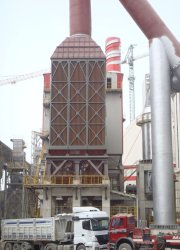 Figure 8: CTP heat exchanger for clinker cooler at the Askale Van plant.