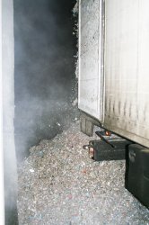 Another delivery of RDF from the Lafarge and Saubermacher joint venture waste processing facility in southern Austria. The waste facility secures Lafarge a dedicated supply of 0.5Mt/yr of RDF for its two Austrian plants.