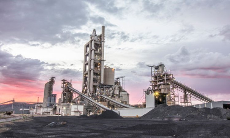 The Ohorongo Cement plant in Namibia produced its first clinker in November 2010. It was one of many new African plants commissioned in the 2010s. Source: Waldo van der Waal, Ohorongo (Pty) Ltd / BEUMER Group,  entrants to the Global Cement Photography Competitition.