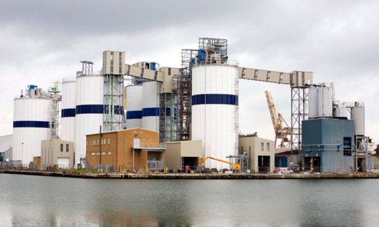 Cemex’s Tilbury plant in Essex, south east England. The number of cement and GGBS terminals in the UK has risen significantly in the past 12 months.