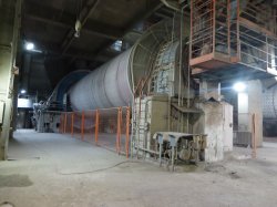 Figure 5: One of the Sv Juraj site's cement mills in operation.