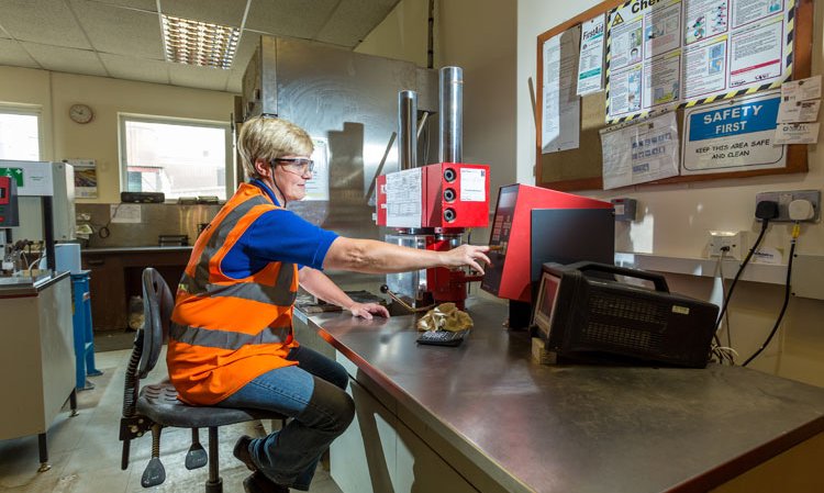 The plant prides itself on its quality control - and on training and employing locals in the workforce.