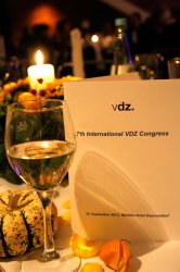 Lovely ambience at the VDZ's Awards Gala Dinner.