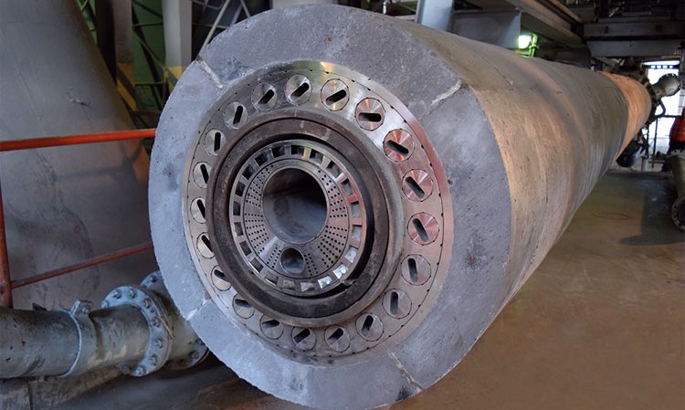 FLSmidth Jetflex burner at the CRH Rohoznik plant in Slovakia.