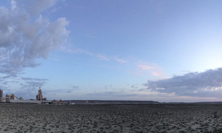 HeidelbergCement’s 0.8Mt/yr integrated CaspiCement plant, Kazakhstan. Source: Kryzstof Burek, HeidelbergCement.