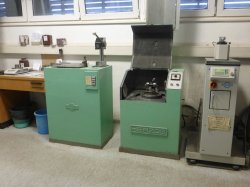 Figure 6: Polysius and Herzog equipment is used for sample preparation.