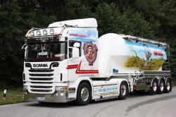 One of Mossandl’s fleet on the road.