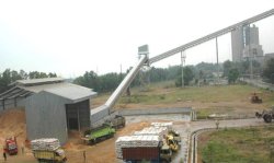 Figure 4: Rice-husk co-proccessing at Indocement.