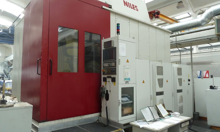 A Niles ZP 20 profile grinding machine. Grinding requires the most accuracy of the gear production process and it is here that Wikov’s expertise shines.