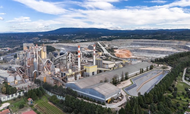 Overview of the Cimpor Souselas plant.