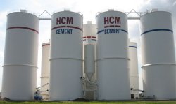 HCM Cement: New silos added in 2011 have brought the facility's cement capacity to 50,000t.