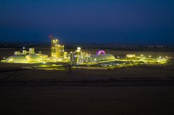 Figure 17: The AMMC cement plant in Jizzakh, Uzbekistan, which has 750,000t/yr of grey cement and 350,000t/yr of white cement capacity, plans to expand its grey cement production capacity to 1Mt/yr in the near future.