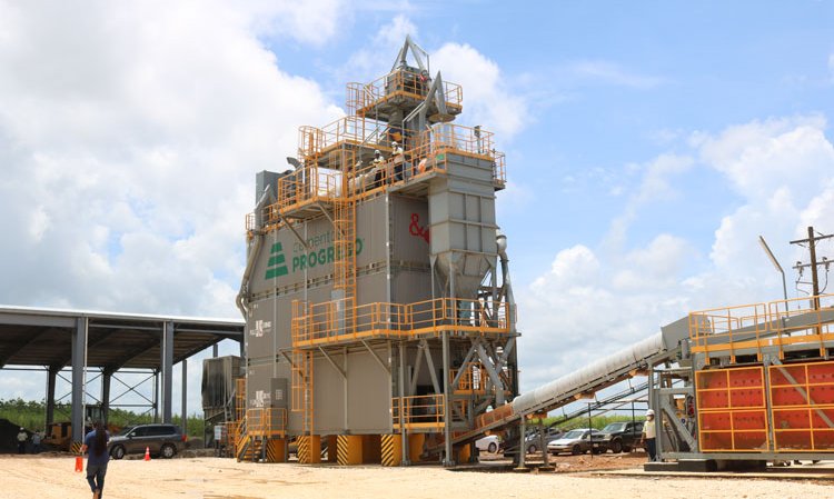 The first cement production plant in Belize, constructed by Cementos Progreso and Cemengal in 2021.
