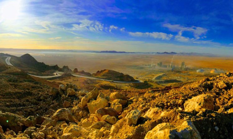 Biskria Cement, Algeria, a producer that may be affected by the introduction of the EU ETS Carbon Border Adjustment Mechanism (CBAM). Source: Monousos Petrakakis, entrant to the Global Cement Photography Competition.