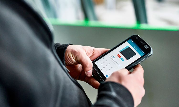 The Amigo robot is controlled via a smart phone app and by voice command.