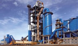 Figure 10: The 1Mt/yr South Kyrgyz Cement plant in Tashkumgyr, Kyrgyzstan was the first China-Kyrgyz cooperation project using the preferential buyer's credit, provided by the Chinese government in the framework of Shanghai Cooperation Organisation.