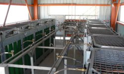 High-pressure N2-pack inerting system with valve station installed at Lafarge's Rezina Cement plant in Moldova.