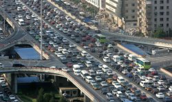A modern and busy rush-hour in Beijing. Millions of bicycles have been replaced by millions of cars on the back of very strong economic development.