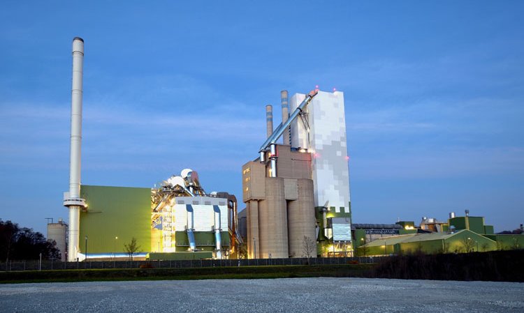 View of the plant from the south west. Source: HeidelbergCement.