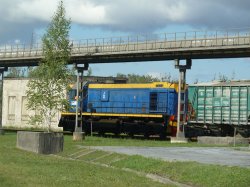 One of Akmenes Cementas' five wholly-owned locomotives.