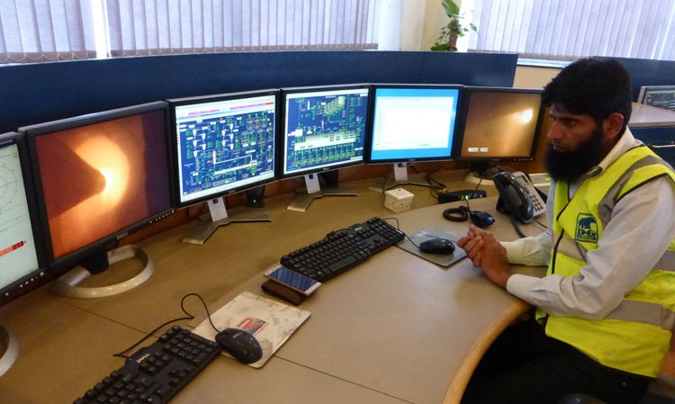 DG Khan Khairpur's control room.