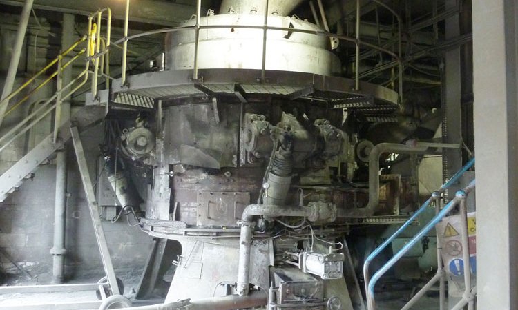 1970s coal pulveriser from Babcock & Wilcox.