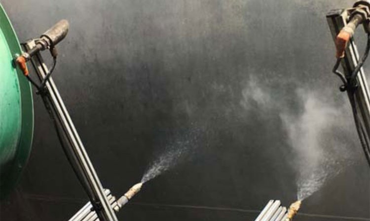 Figure 10: The KilnCooler system in operation at the Afrisam Dudfield plant in South Africa.