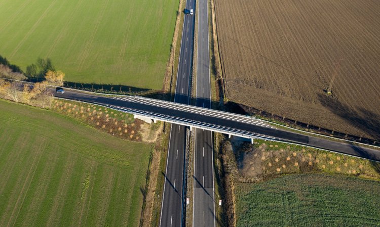 A Futurecem (TM) road bridge in Lolland, Denmark. Source: Torben Eskerod.