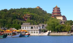 Figure 1: The Summer Palace is a collection of lakes, gardens and palaces that spans 2.9km2 in Beijing. The site was recognised as 'A masterpiece of Chinese landscape garden design' in UNESCO's World Heritage List in 1998. The Summer Palace is a popular tourist destination and recreational park.