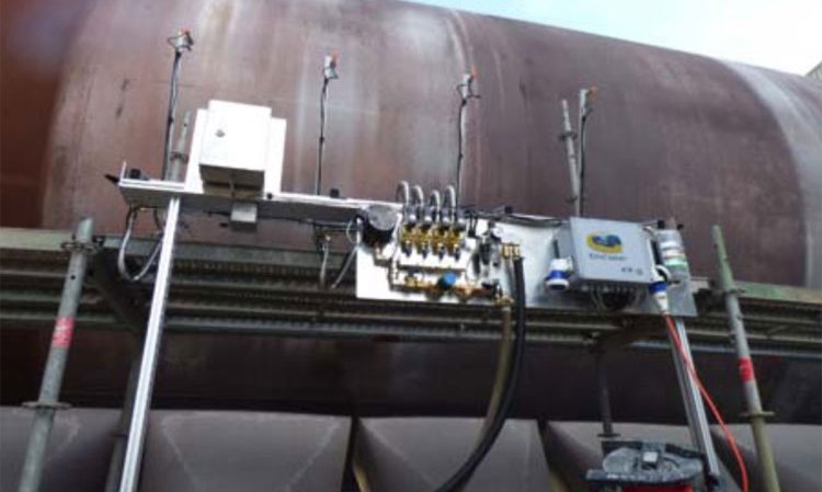 Figure 9: The KilnCooler at the Holcim plant Hoever, Hannover, Germany.