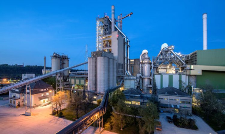 The Burglengenfeld plant from the north east. Source: HeidelbergCement.