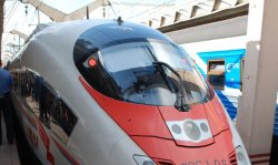 Sapsan high-speed trains have been operating between  Moscow, St. Petersburg and Nizhny Novgorod since December 2009.